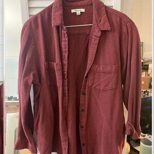 Madewell soft button down shirt